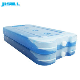 Ελεύθερα επαναχρησιμοποιήσιμα σκληρά πλαστικά μεγάλα PCM πιό δροσερά πακέτα πάγου BPA 40 * 20 * 4,1 εκατ.