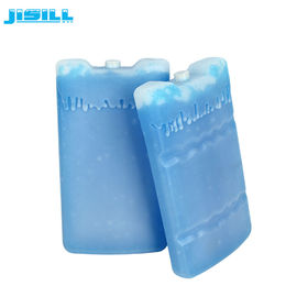 Φορητό μπλε πήκτωμα που γεμίζει τα πλαστικά επαναχρησιμοποιήσιμα πακέτα πάγου για την αποθήκευση τροφίμων