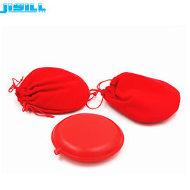 Κόκκινο PP επαναχρησιμοποιήσιμο καυτό Cold Pack υψηλής επίδοσης με την τσάντα ματαιοδοξίας συνήθειας