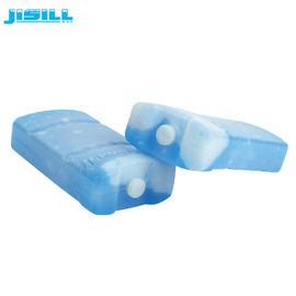 Ανθεκτικά πλαστικά μικρά επαναχρησιμοποιήσιμα πακέτα πάγου πηκτωμάτων για το μπλε χρώμα παγωμένων τροφίμων