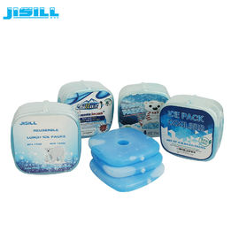 HDPE υλικό πλαστικό πάγου δροσερό δοχείο ψύξης καλαθακιών με φαγητό πακέτων κατάλληλο φρέσκο λεπτό για την τσάντα παιδιών