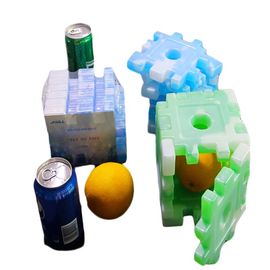 Σκληρά παγωμένα πλαστικό πακέτα πηκτωμάτων βαθμού τροφίμων για τη ναυτιλία των τροφίμων, FDA MSDS που απαριθμείται