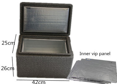 Αγορά Eco φιλικό κιβώτιο κρύας αποθήκευσης εμβολίων θερμοκρασίας κιβωτίων ιατρικής πιό δροσερό online manufacture