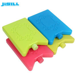 Τροφική ποιότητα HDPE πλαστικό 15*10*2 CM Μίνι παγωτό πακέτα ψυγείο πακέτα FDA πιστοποιητικό SGS για τα τρόφιμα κατάψυξη