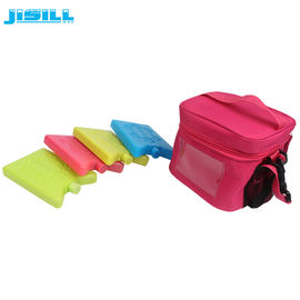 Τροφική ποιότητα HDPE πλαστικό 15*10*2 CM Μίνι παγωτό πακέτα ψυγείο πακέτα FDA πιστοποιητικό SGS για τα τρόφιμα κατάψυξη