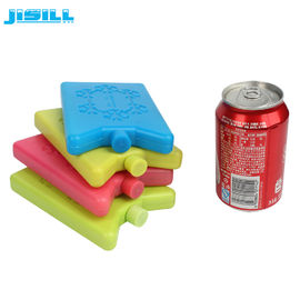 Τροφική ποιότητα HDPE πλαστικό 15*10*2 CM Μίνι παγωτό πακέτα ψυγείο πακέτα FDA πιστοποιητικό SGS για τα τρόφιμα κατάψυξη