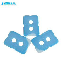 Πακέτα ψυκτήρων για τα δοχεία ψύξης/διαφανή άσπρα πλαστικά πακέτα πάγου με μπλε υγρό 200ml