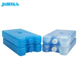 400g Hdpe βαθμού τροφίμων πλαστικό διαφανές λευκό πακέτων πάγου ανεμιστήρων με το μπλε υγρό
