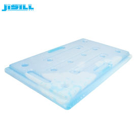 HDPE Πλαστικά Μπλε Επαναχρησιμοποιήσιμα Μπλοκ πάγου 3500g Βάρος για κατεψυγμένα τρόφιμα