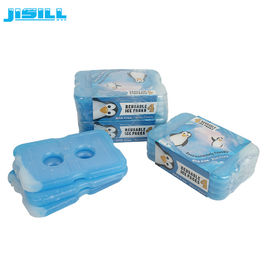 OEM / ODM Freezer Cool Packs Διαφανές λευκό με μπλε σακούλες υγρού πάγου