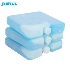 Τροφίμων HDPE + SAP Μίνι παγοπακέτα πάγο μπλοκ / πάγο τζελ μέσα υγρό 10 * 10 * 2cm Για τα τρόφιμα κατεψυγμένα