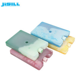 HDPE Πλαστικές επαναχρησιμοποιούμενες τζελ μίνι σακούλες πάγου για τσάντες ψύξης / μικρές κρύες συσκευασίες