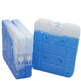 HDPE πλαστικό πάγου πιό δροσερό πακέτο πάγου πηκτωμάτων τούβλων μπλε για τη φρέσκια αποθήκευση