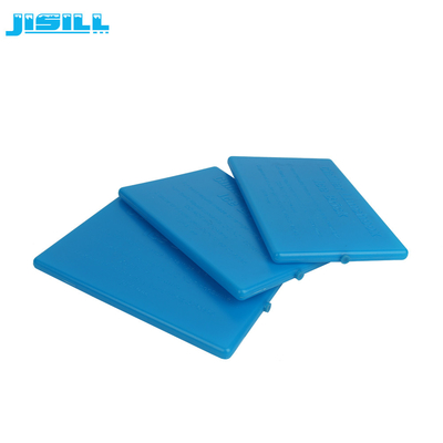 Εξαιρετικά λεπτό επαναχρησιμοποιήσιμο μπλε πηκτωμάτων πάγου τούβλο πάγου πακέτων πλαστικό με την έγκριση CE/FDA
