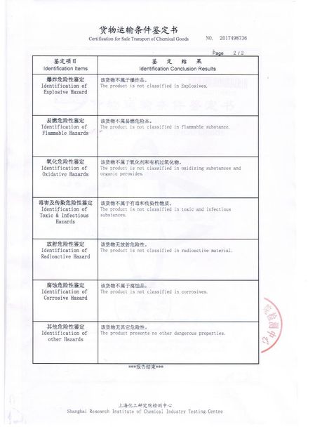 Κίνα Changzhou jisi cold chain technology Co.,ltd Πιστοποιήσεις